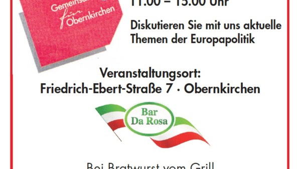 1. Mai Veranstaltung